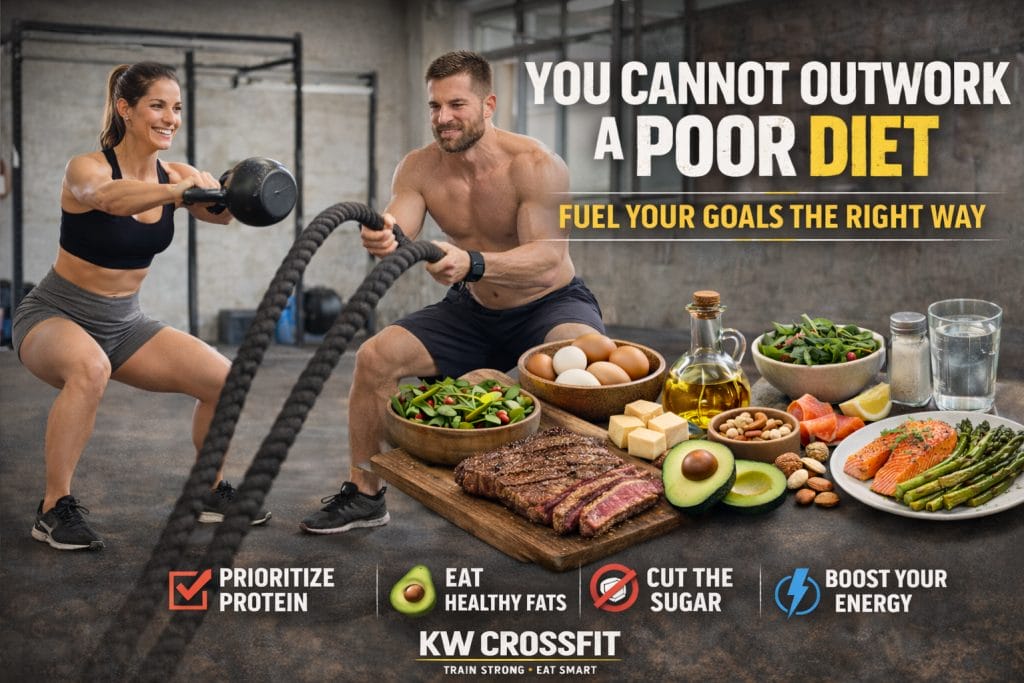 You Cannot Outwork a Poor Diet Let’s Fuel Your Goals the Right Way 1 Cannot Outwork a Poor Diet