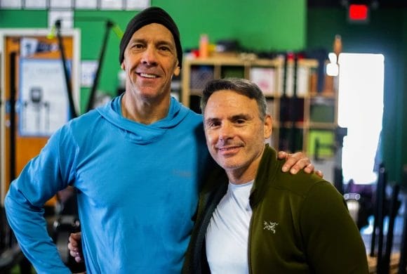 man with coach at KW Crossfit