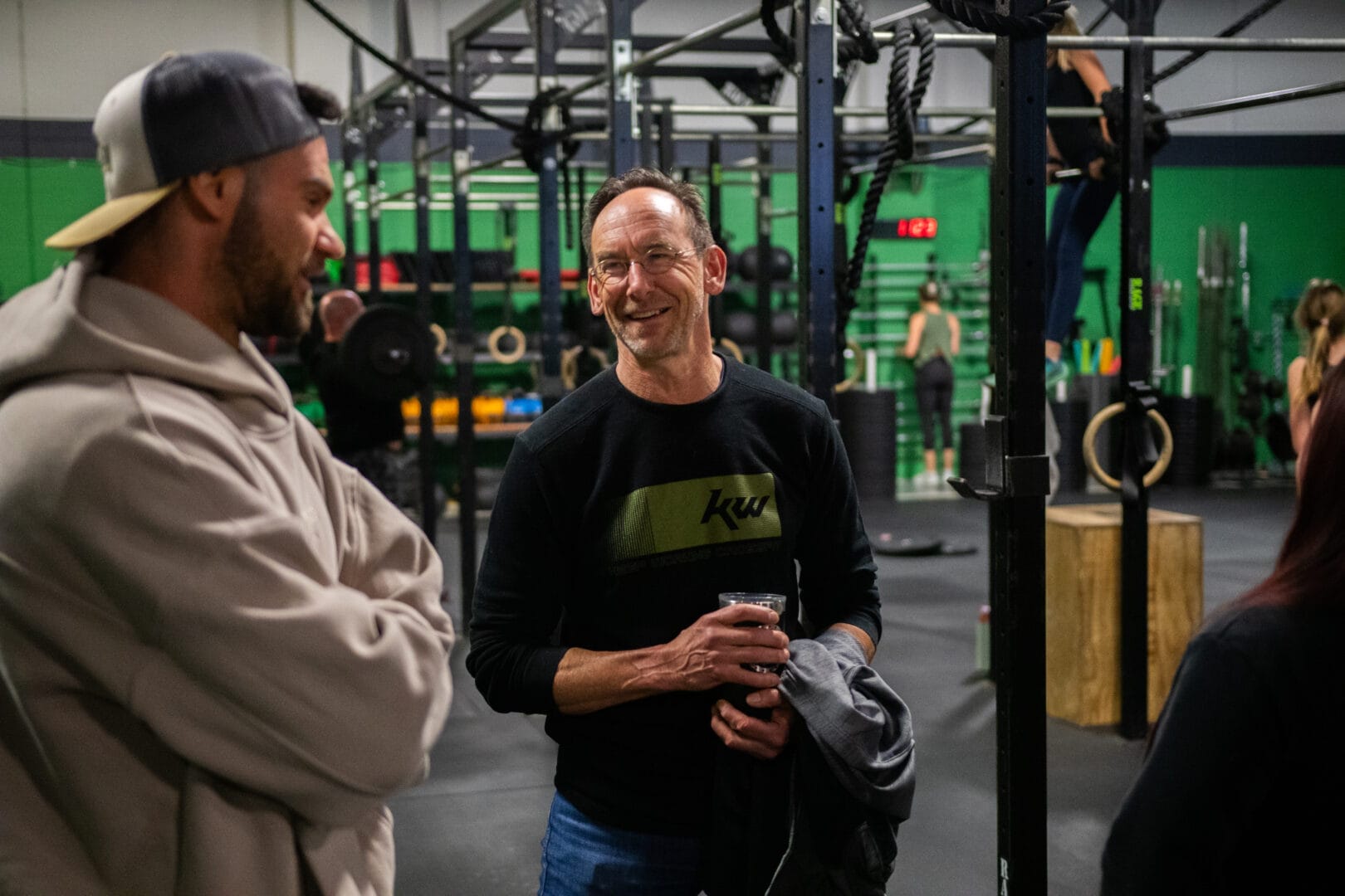 Smiling man at KW CrossFit