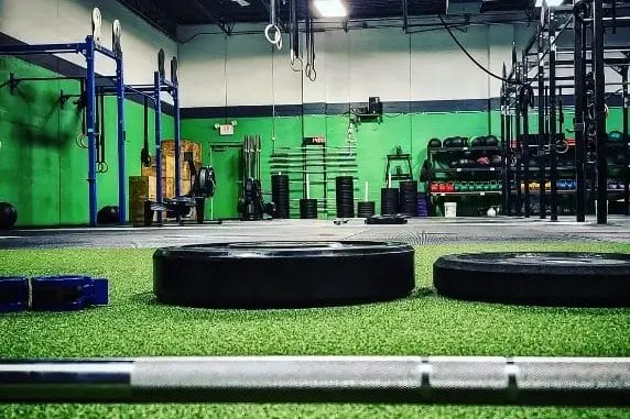 Clean and well maintained training facility at KW CrossFit