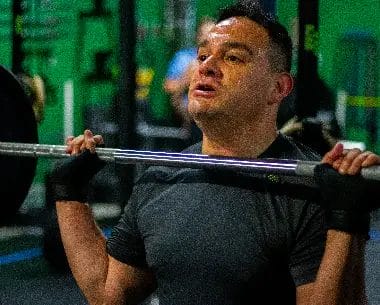 Group class training session at KW CrossFit gym