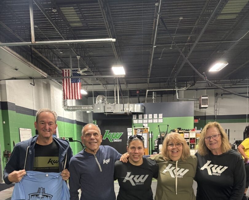 Masters athletes at KW CrossFit